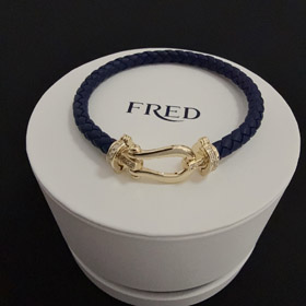 Feiden full diamond diamond horseshoe buckle bracelet-3883  